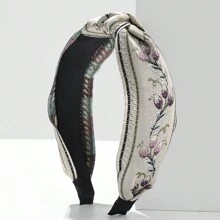 1件刺繡頭帶,日常髮飾 - 彩色 - 查看 7