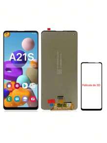 Mobile Phone LCD Screens - Tela Sem Aro Preto + Pelicula 3D - 查看 1