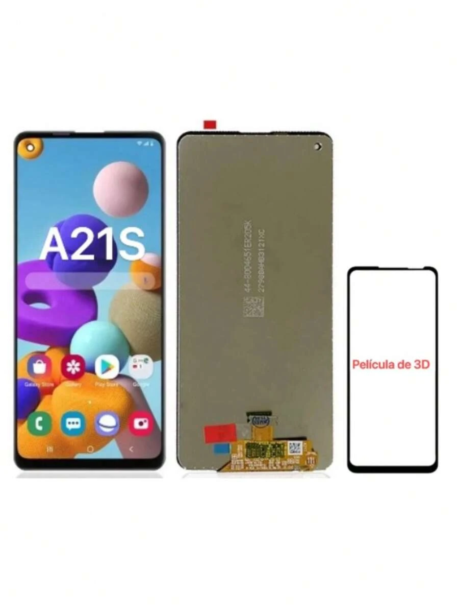 Mobile Phone LCD Screens - Tela Sem Aro Preto + Pelicula 3D - 查看 1