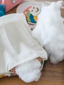 Relleno Delcron Siliconizado Suave Esponjoso X 5kg - Blanco - Ver 3