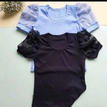 Young Girls Blouses - 白色 - 查看 3