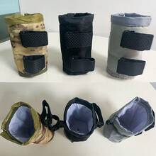 自行車杯架水壺袋牛津布保溫袋,適用於嬰兒車輪椅,帶有網袋儲物袋 - 黑色 - 查看 8