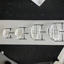 1 件水晶馬賽克蛋形吊墜,透明玻璃棱鏡太陽捕手,適用於窗簾和婚禮裝飾 - 無色 - 查看 2