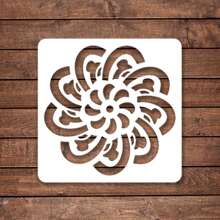 12張,9種不同風格的曼陀羅圖案點,20*20cm X3,15*15cm X3,13*13cm X3,9*9cm X3,藝術繪畫白色範本,空心彩色繪畫範本,牆面相冊裝飾範本,diy繪畫範本,繪畫剪貼簿,塗鴉印刷噴漆範本,採用pet材料製成,可清洗重複使用,適用於水彩畫、石畫、素描本、刮畫等,適用於牆面、紙張、紡織家具工藝品裝飾 - B68 - 查看 9