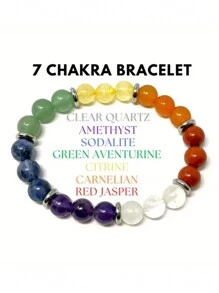 1只韓式金屬時尚發光鑽石月亮和星星吊墜短手鍊,女士日常配件 - 紅色 - 查看 1