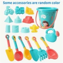 18入組沙灘玩具兒童沙灘玩具套裝, 兒童春遊沙灘套組寶寶沙灘玩具挖沙鏟模型玩具, 兒童沙灘玩具套裝寶寶玩水沙灘大沙鏟沙灘桶挖沙工具沙漏聖誕感恩節禮物聖誕,萬聖節,感恩節禮物 - 彩色 - 查看 7
