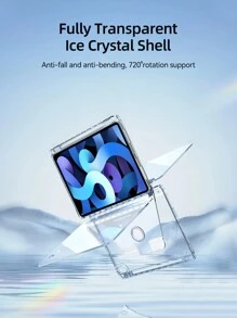 DANYCASE kompatibel mit iPad A16 2025 Air 11 13 M2 M3 2024 2025 Pro 11 13 M2 2024 kompatibel mit iPad 10.2 7/8/9. 10. 10.9 Pro 12.9 4/5/6. Pro 11 2. 3. 4. Air 4/5 transparente Hülle