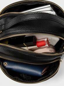 Bolsa Crossbody Portátil Com Vários Compartimentos E Vários Bolsos