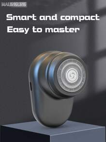 1pc+Usb Powered+2w+Electric Shaver - Black - View 1