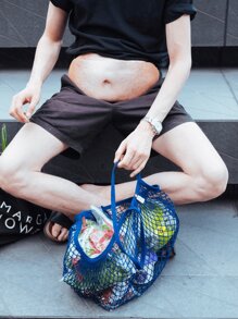 Original Riñonera Con Forma De Barriga Cervecera En Varios Colores - Albaricoque - Ver 4