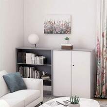 1入組藍色黃色花卉牆藝術家居裝飾帆布畫廚房印刷圖片,現代藝術品裝飾無框畫作,適用於家居客廳和餐廳 - 粉色 - 查看 3