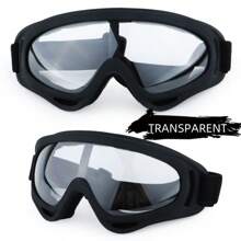 1pc X400 Goggles Ski Goggles Riding Glasses,Outdoor Sand Mirror Motorcycle Sports Glasses,Tactical Protective Dustproof Glasses,Suitable For A Wide Range Of Applications - Multicolor - View 9