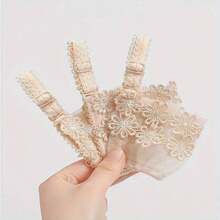 2入組/套高跟防滑鞋跟墊,帶扣和鞋帶束縛帶 - 均碼 - 查看 6