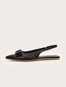 Women Flat Sandals - Black - View 5