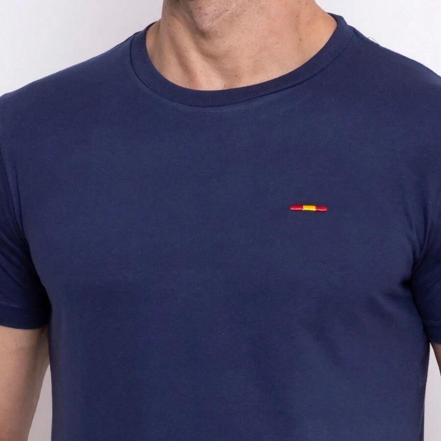Men T-Shirts - Màu xanh hải quân - Xem 1