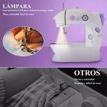 Portable Sewing Machine Mini Electric Sewing Machine - Roxo Malva - Ver 7