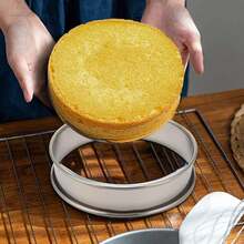 6 Pack 4 Inch Double Rolled English Muffin Rings, Stainless Steel Crumpet Rings, Tart Rings, Round - Silver - View 7