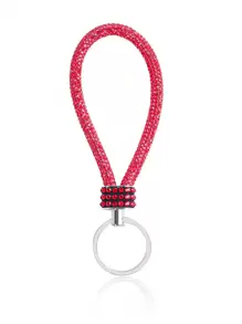 1PC Rhinestone Keychain Sparkles With A Full Rhinestone Lanyard Keychain Wristband Bracelet Keychain Is Light And Bright, And The Keychain Sparkles Firmly, And It Is Portable To Travel Casual - Color - View 18