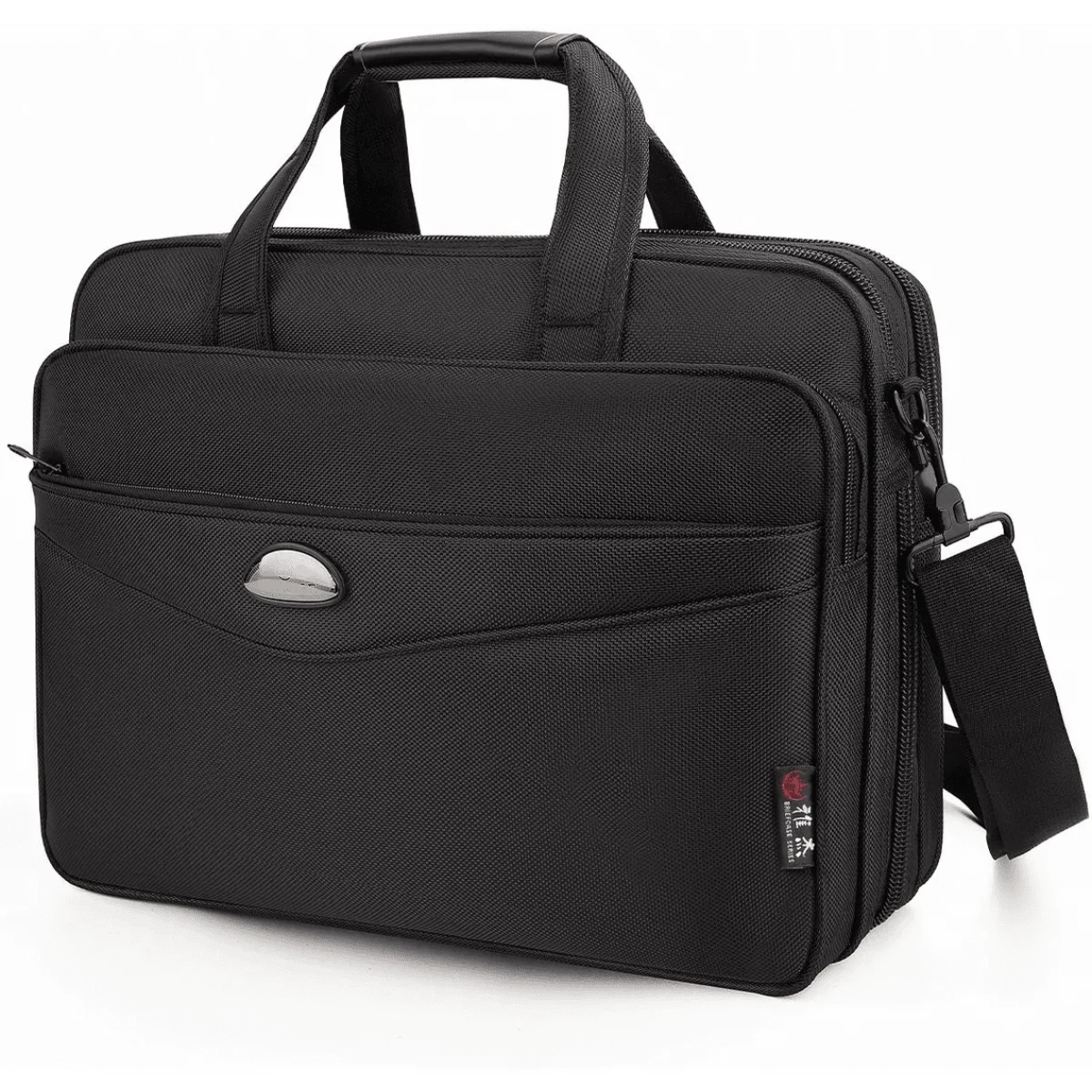 Portafolio Maletín Para Laptop Ejecutivo Crossbody Bolso - Negro - Ver 1