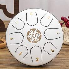 小貓5英寸、8音階、虛擬鼓手、鼓、忘卻煩憂、成人手敲碟、打擊樂器,適合音樂愛好者、白領、瑜伽、放鬆、冥想、藝術意境、品茶、休閒等 - 白色 - 查看 7