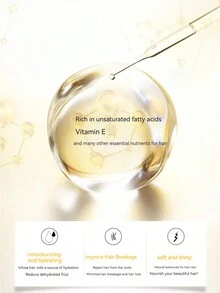 1pc Fragrant Hair Essential Oil For Hair Care, Non-Greasy Repairing & Nourishing, Quick Absorption, Suitable For Home & Travel Use - Multicolor - View 4