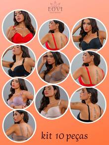 Women Bras & Bralettes - Nhiều màu - Xem 1