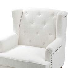 Armchair-Ivory - Màu be - Xem 7