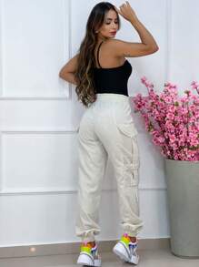 Women Pants - Beis - Ver 2