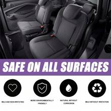 汽車座椅清潔劑,內飾、儀錶板、座椅除污、去污、翻新、保養清潔劑 - 白色 - 查看 10