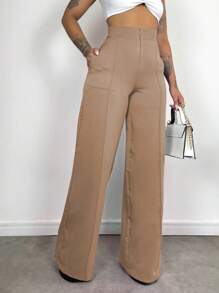 Women Pants - Marrón - Ver 5