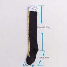 1 đôi Vui Gà Đôi chân In Cao đến đầu gối Vớ , Dễ thương Mới lạ Hoạt hình Gà Chân Mẫu - Màu vàng - Xem 6