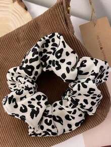 3 件裝復古圓點圖案蝴蝶結髮圈 - 彩色 - 查看 5