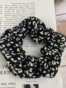 3 件裝復古圓點圖案蝴蝶結髮圈 - 彩色 - 查看 7