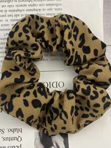 3 件裝復古圓點圖案蝴蝶結髮圈 - 彩色 - 查看 6