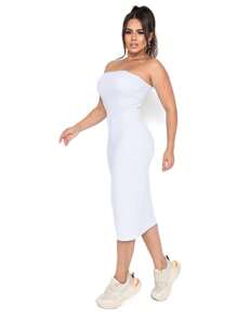 Women Dresses - trắng - Xem 4