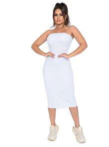 Women Dresses - trắng - Xem 1