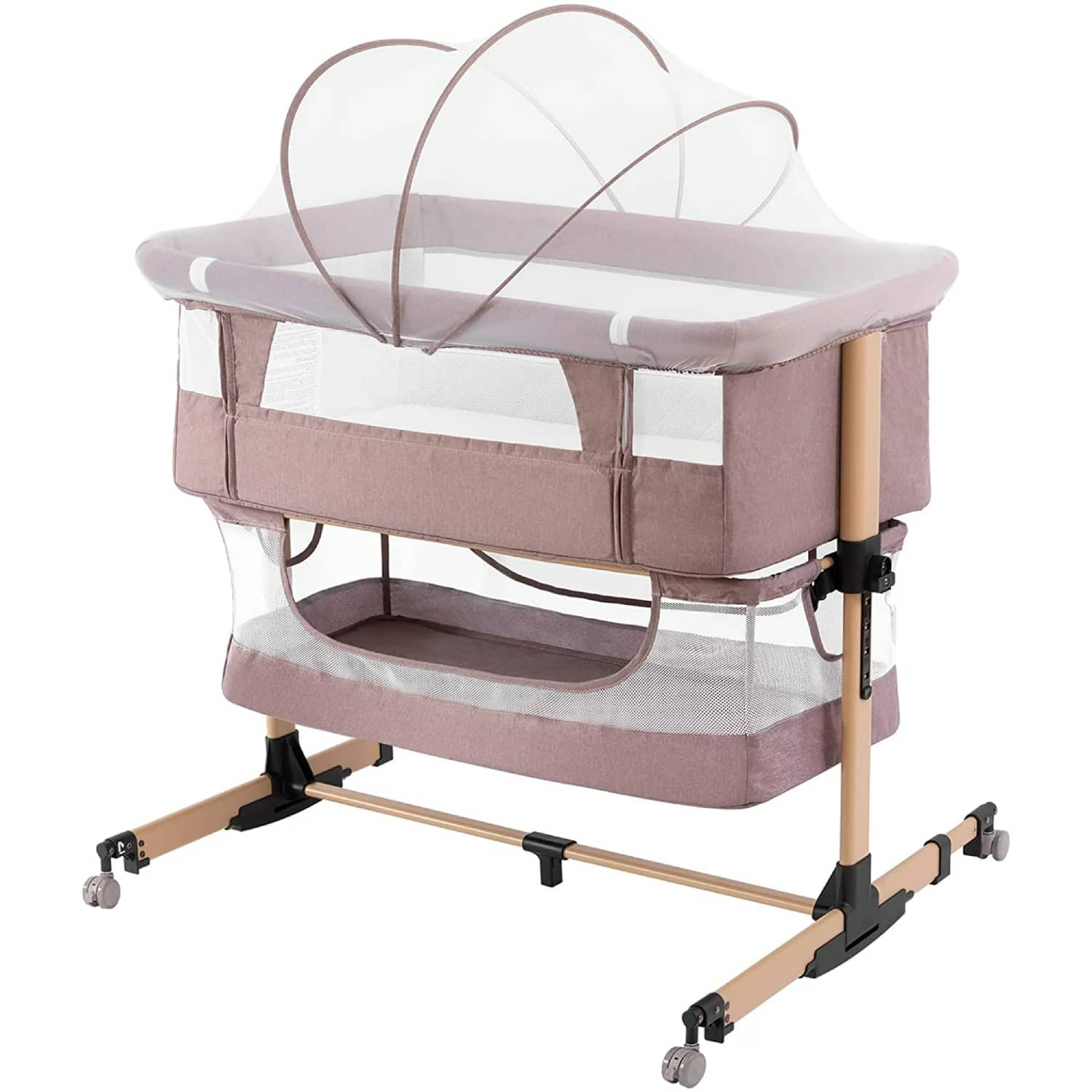 Baby Bedside Sleeper, CoSleep Bed & Bed Side Sleeper & Cradle