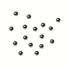 1 Stück 8 mm Stahlkugel für Schleuder, 100 Stücke/Beutel, glatte Oberfläche, solide rollende Stahlkugel für Jagd-Schleuder-Zubehör