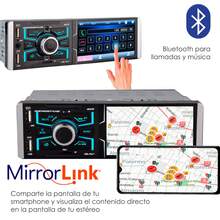 Autoestereo Vak 5871 Bluetooth Doble Usb Sd Aux Mp5 Mp3 Video - Negro - Ver 3