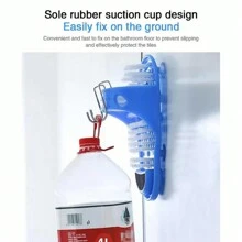 1入組水療按摩足洗擦-含有去角質浮石-防滑浴墊墊,舒緩您的疲憊雙腳 - 藍色 - 查看 7