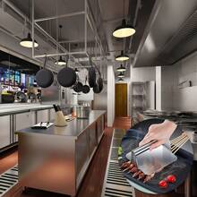 2 件/套不銹鋼手動漢堡機、方形和圓形餡餅機 - 銀色 - 查看 5