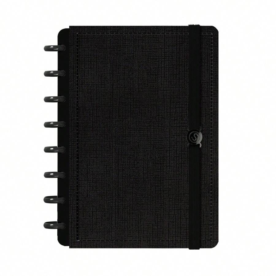 iscool Notebooks - Black Linen - View 1