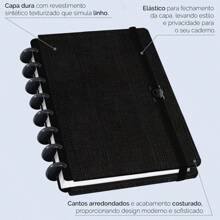 iscool Notebooks - Black Linen - View 8
