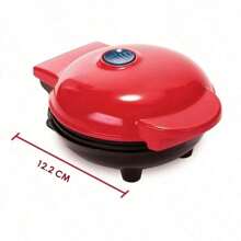 Máquina Para Hacer Waffles Antiadherentes Wafflera - Negro - Ver 6