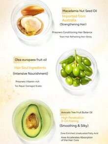 1pc Fragrant Hair Essential Oil For Hair Care, Non-Greasy Repairing & Nourishing, Quick Absorption, Suitable For Home & Travel Use - Multicolor - View 7