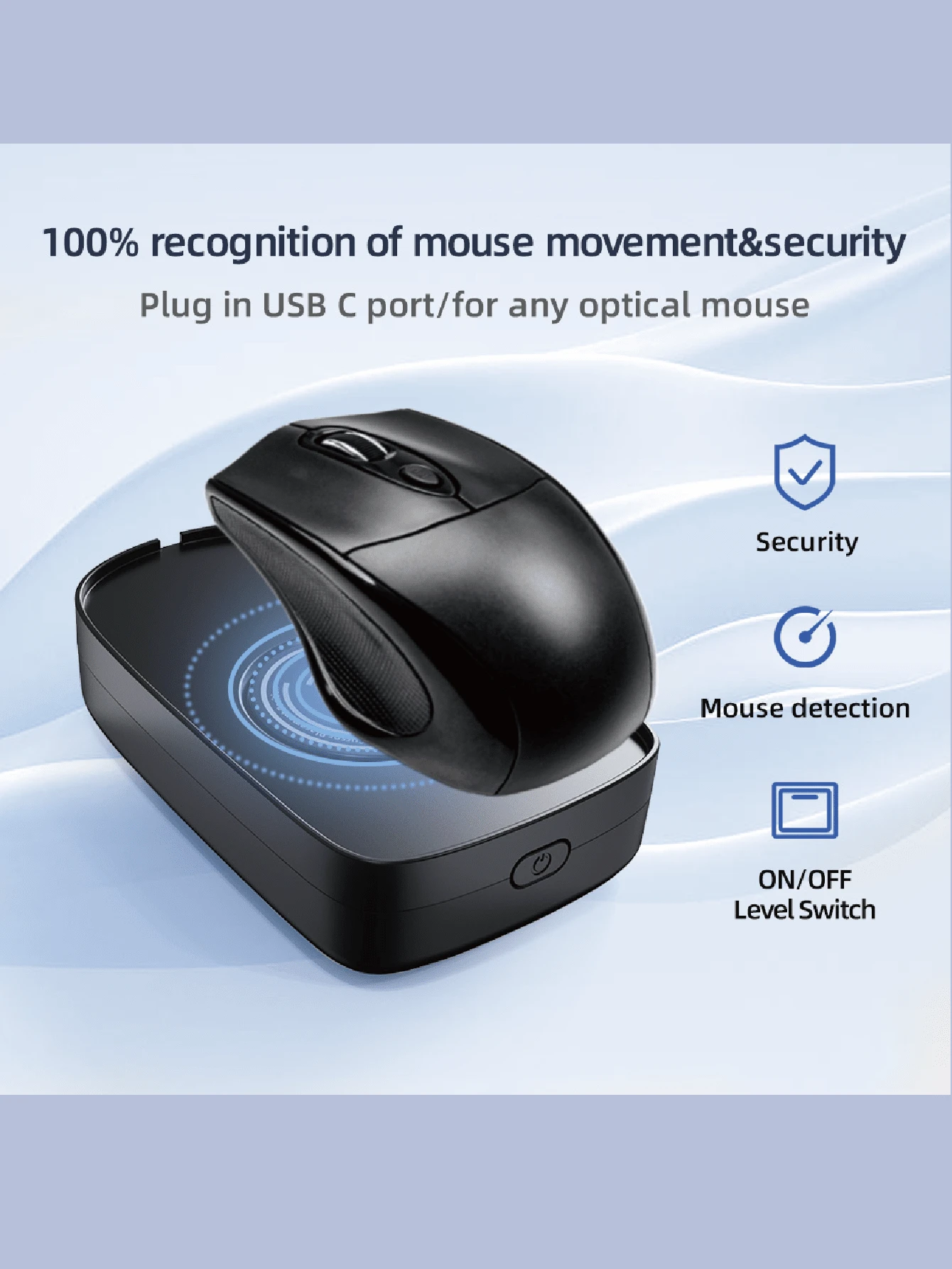 Mouse Jiggler, Undetectable Mouse Jiggler For Computer Laptop Awakening