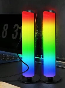 Rgb Atmosphere Lamp Suitable For Tv, Computer Gaming And Car Use, Touch Sensor Night Light - Multicolor - View 1
