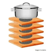 Potholders & Oven Mitts - 鏽棕色 - 查看 3