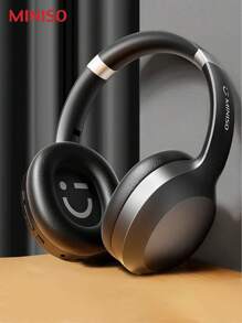 MCD02被動降噪HiFi音效低延遲運動耳聽，帶麥克風，可摺疊式，長續航無線耳機 - 黑色 - 查看 11