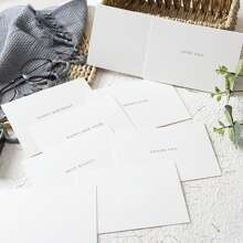 生日賀卡信封套裝、情人節手寫卡信封套裝、新年賀詞手寫卡信封套裝,1個信封+1張卡片+1個繪畫印章,祝福卡：新年快樂卡/愛你卡/生日快樂卡/最美好的祝福卡/感謝卡/祝好運卡 - 酪梨綠 - 查看 7